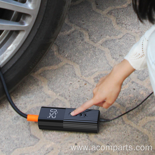 portable automatic car tire air compressor pump